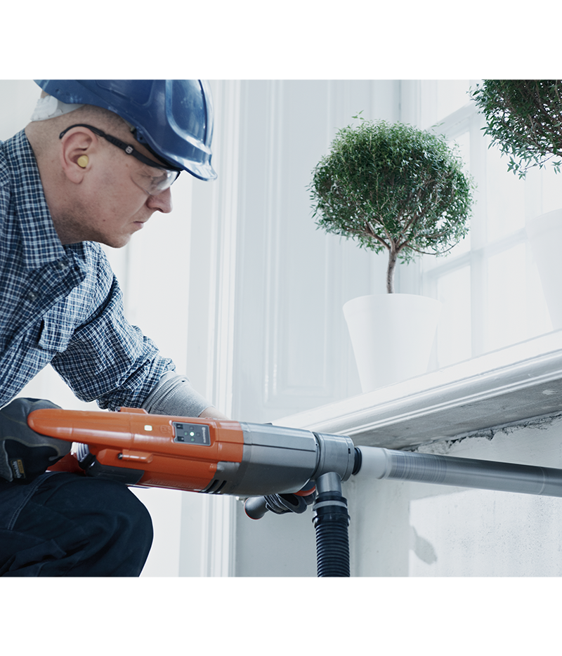 Husqvarna DM220 Core Drill Motor - 110V - Red Band UK