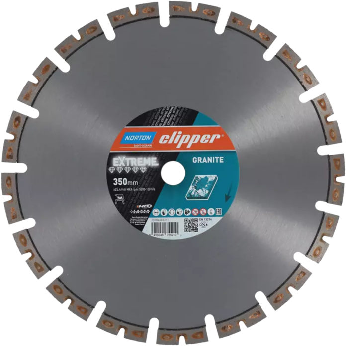 Clipper Extreme Granite Diamond Blade - 14"/350mm Clipper Extreme Granite Diamond Blade - 14"/350mm