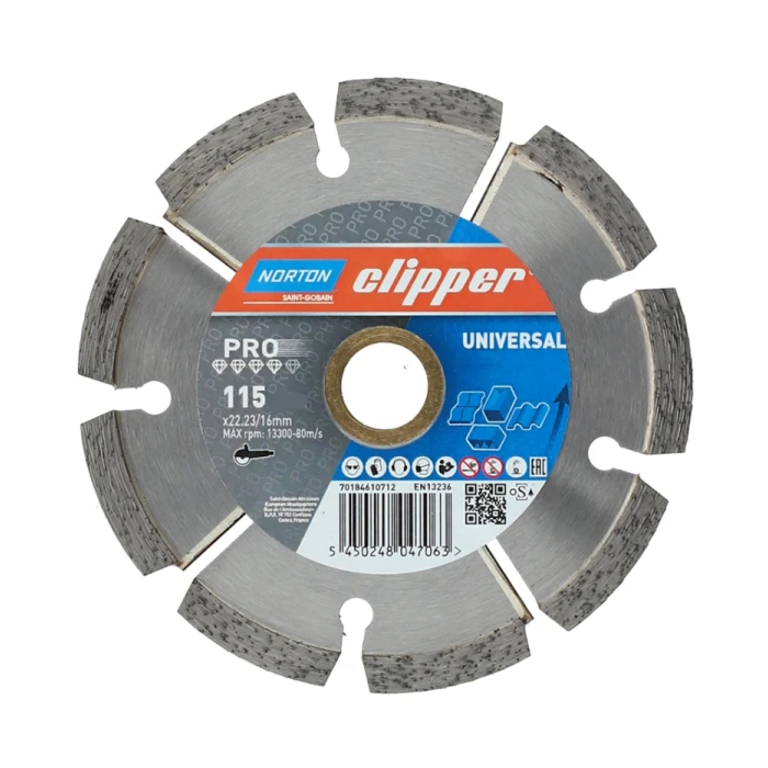 Clipper Pro Universal TP 8.0mm Wide Mortar Raking Blade - 4.5"/115mm Clipper Pro Universal TP 8.0mm Wide Mortar Raking Blade - 4.5"/115mm