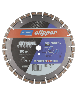 Clipper Extreme Universal Laser Diamond Blade - 14"/350mm