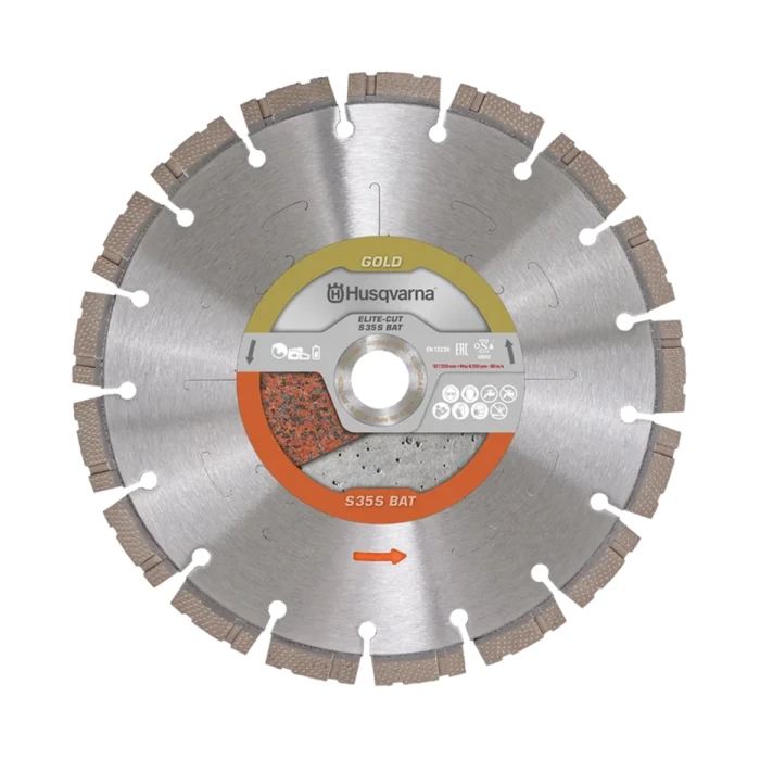 Husqvarna Elite-Cut S35s BAT Diamond Blade - 10"/250mm
