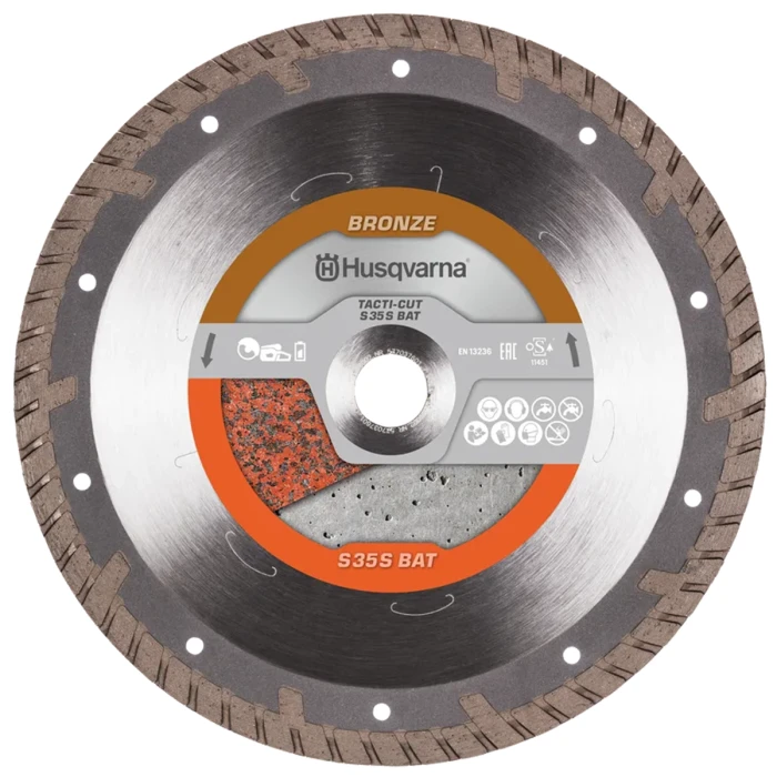 x3 Tacti Cut S35s BAT Diamond Blade - 9"/230mm (Buy 3, Get 1 Free)