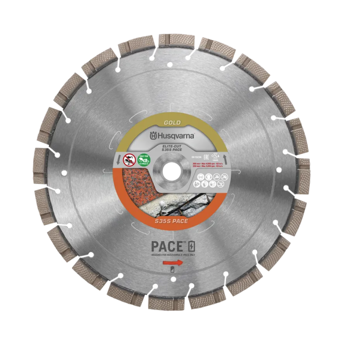 Husqvarna Elite-Cut S35s PACE Diamond Blade - 12"/300mm