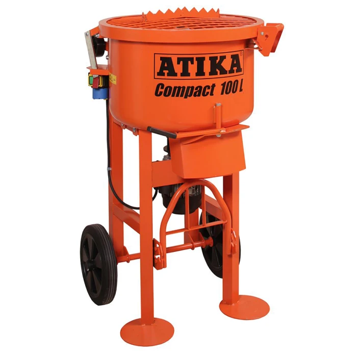 Altrad Atika Compact 100 Pan Mixer - 110V Altrad Atika Compact 100 Pan Mixer - 110V