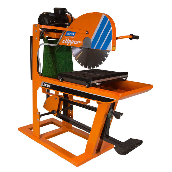Norton Clipper CM501 Major 18-20" Masonry Saw - Electric Norton Clipper CM501 20" Masonry Saw