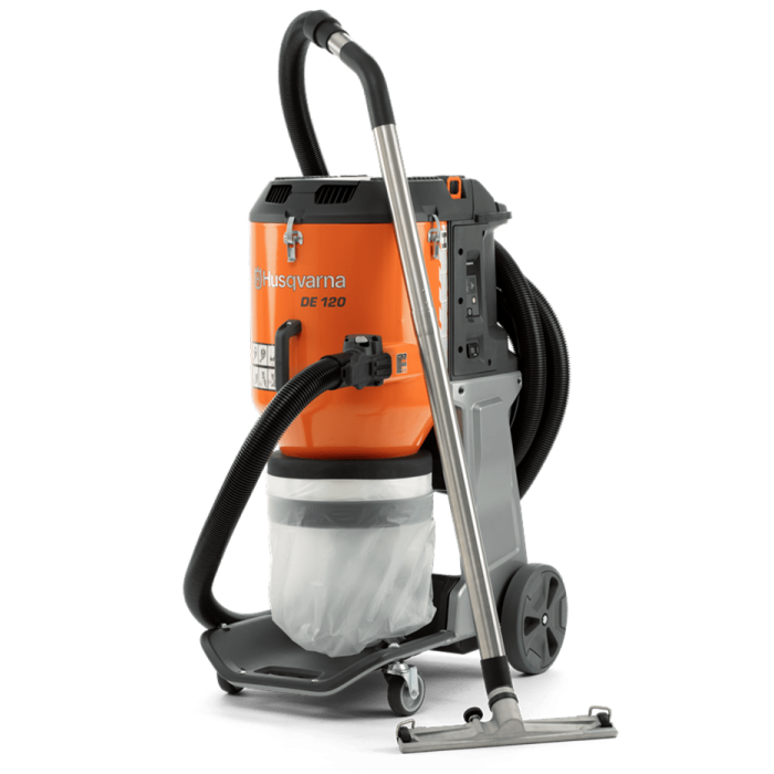 Husqvarna DE120H H-Class Dust Extractor - 110V