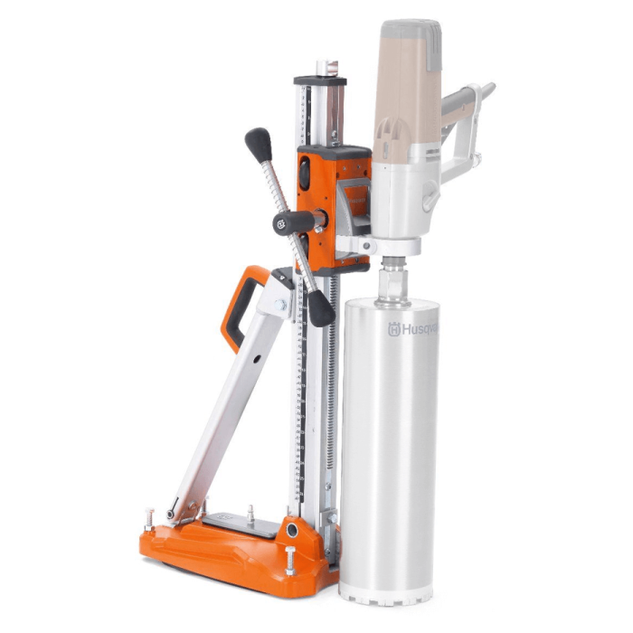 Drill stand only. No machine or core bit included