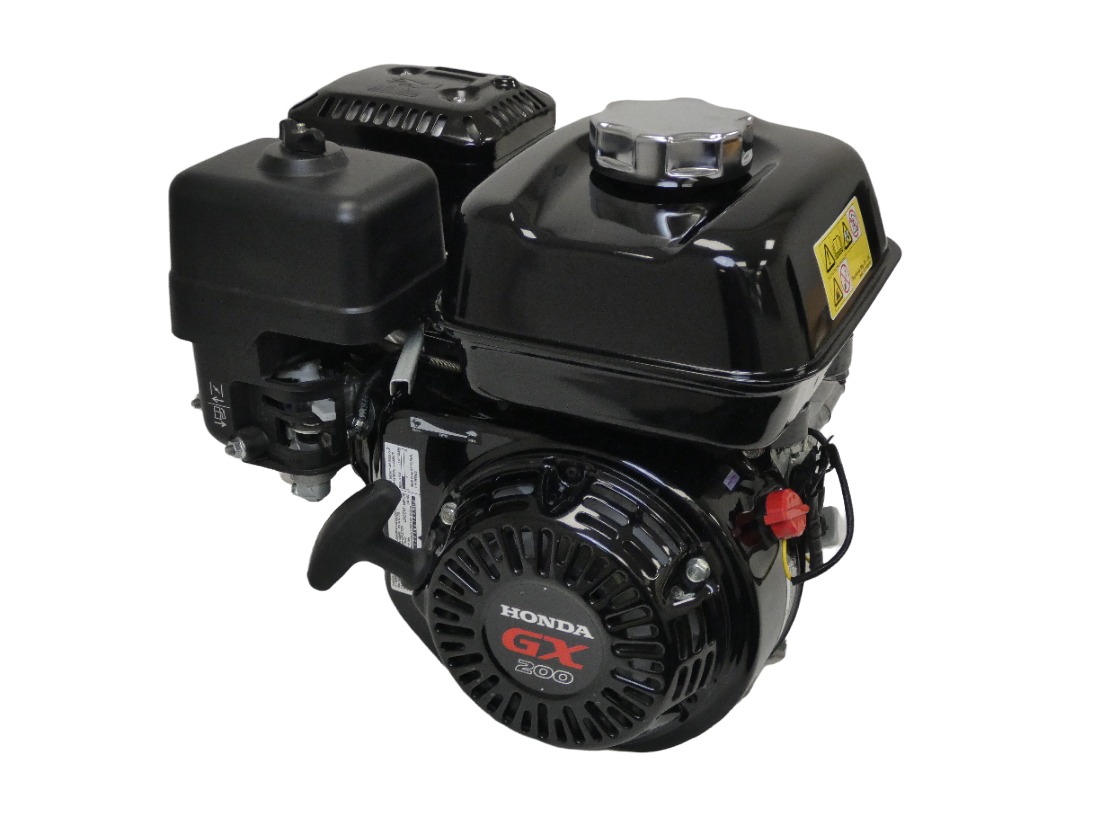 Product Image for Honda GX200 RX4 6.5Hp 4-Stroke Petrol Engine with 2:1 Reduction Gearbox