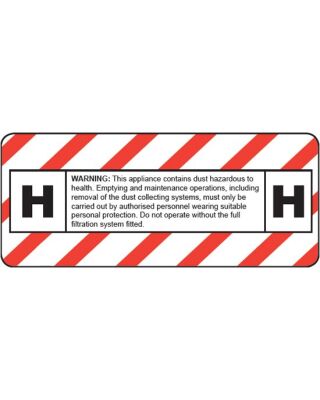 Husqvarna DE110 H-Class Dust Extractor - 110V