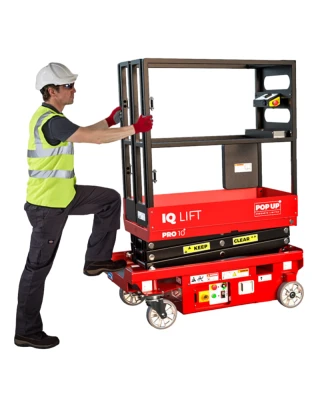 IQ LIFT PRO 10 Mobile Elevating Work Platform (4.95M WH) IQ LIFT PRO 10 Mobile Elevating Work Platform (4.95M WH)