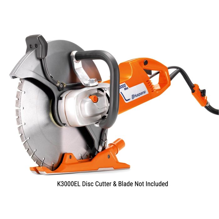 Vac Attachment on Electric Disc Cutter