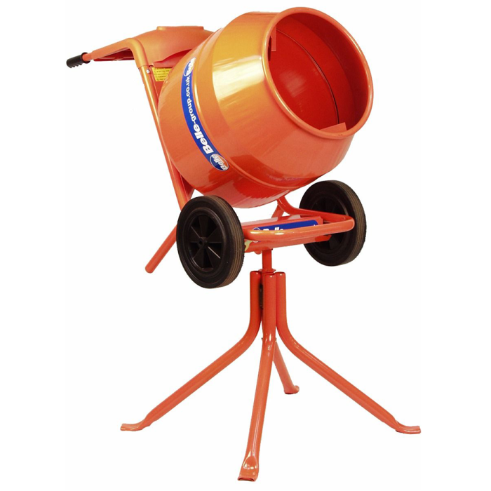 Altrad Belle Minimix 150 4/3 Cement Mixer with Metal Drum - Petrol Belle MiniMix 150 4/3 Cement Mixer