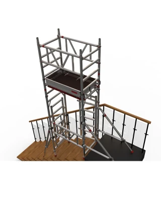 Mi Tower Stairs - 4.2M Platform Height (6.2M Working Height)