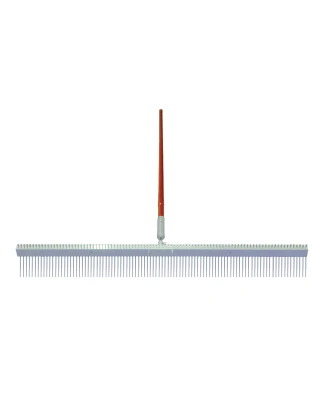 Flat Wire Texture Broom - 48” (½” Spacing) Flat Wire Texture Broom - 48” (½” Spacing)