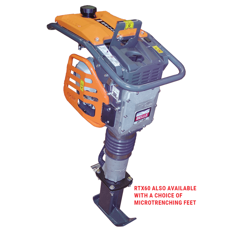Belle RTX60M - Microtrenching Rammer (sold separately)