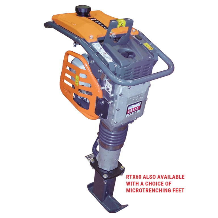 Belle RTX60M - Microtrenching Rammer (sold separately)