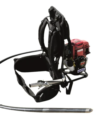 ENAR BackPack Concrete Vibrator - Petrol