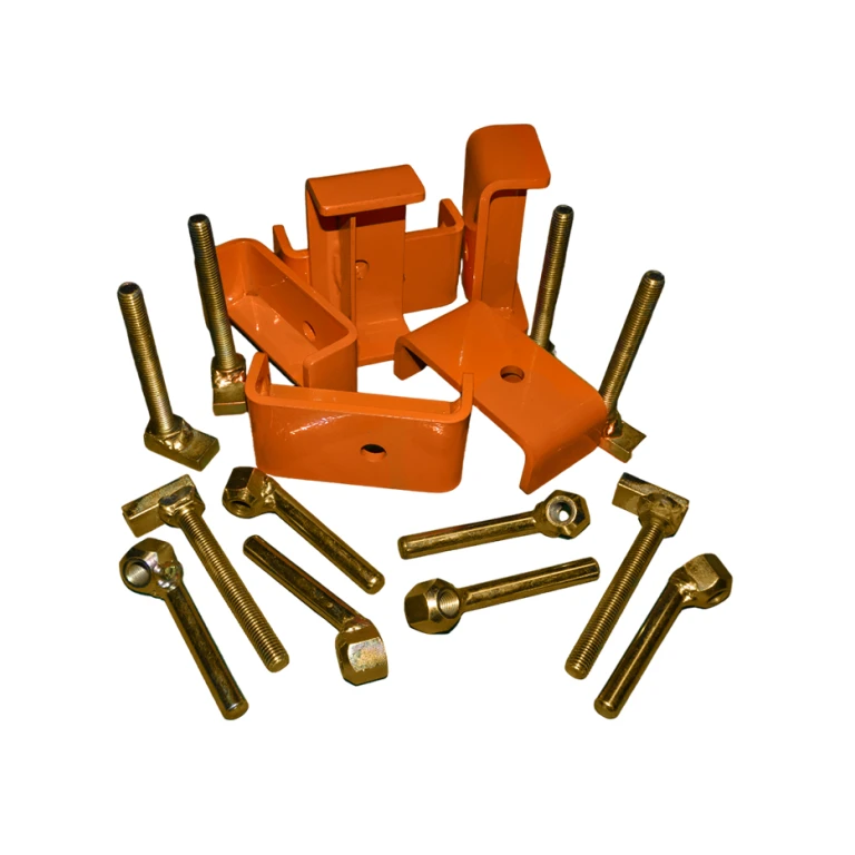 Bolts, Levers & Clamps (included)
