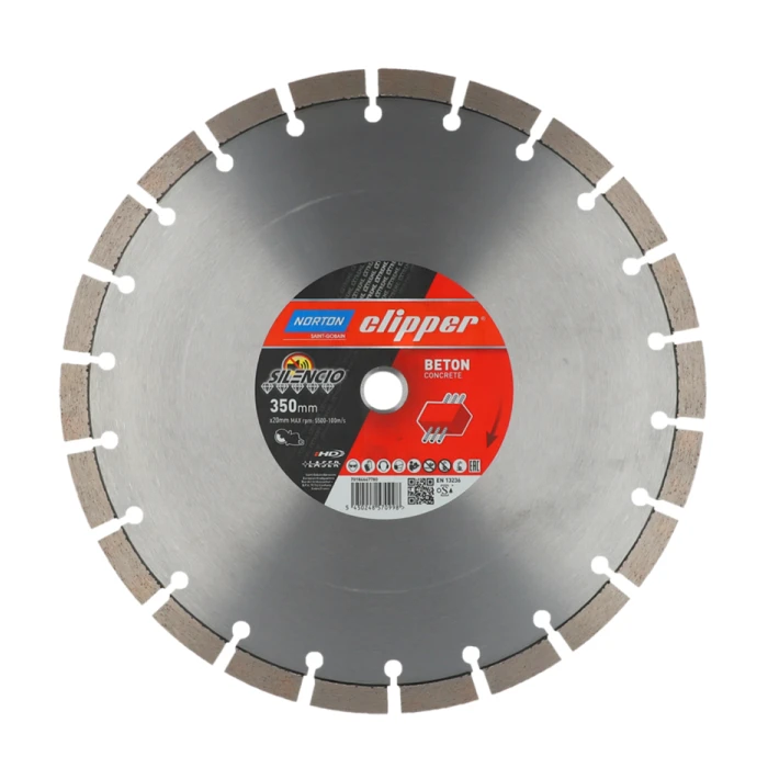 Clipper Extreme Beton Silencio Diamond Blade - 14"/350mm (20mm Bore)