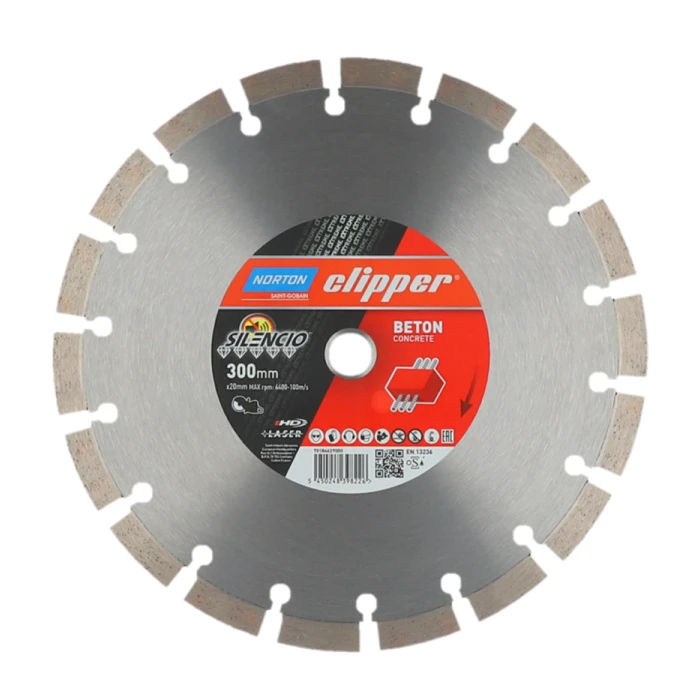 Clipper Extreme Beton Silencio Diamond Blade - 12"/300mm