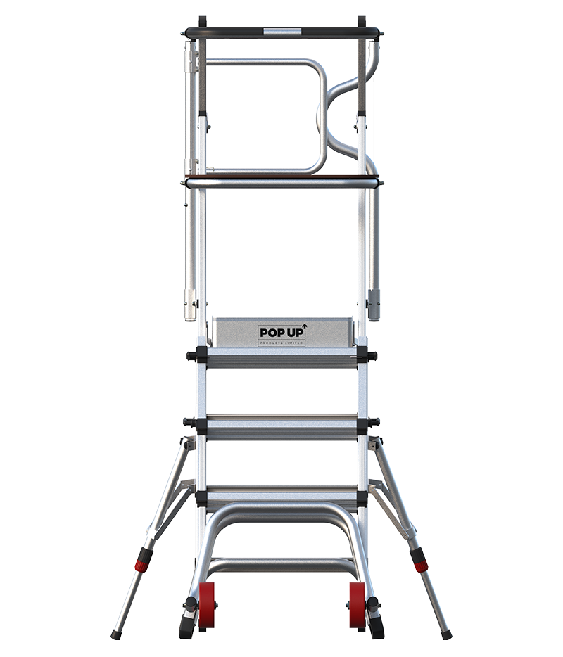 Alpha Ladder Without Answer ALPHADECK™ Platform Step Ladder - Red Band UK