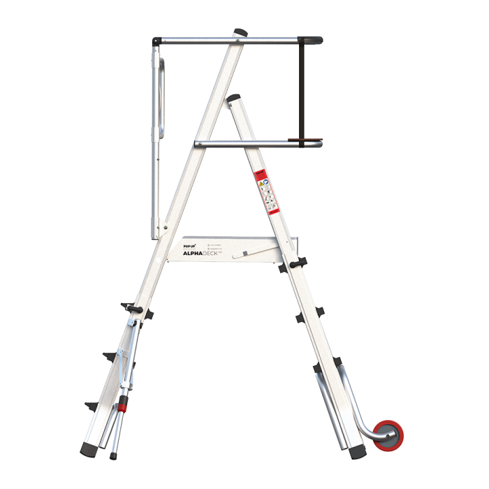 ALPHADECK™ Platform Step Ladder ALPHADECK™ Platform Step Ladder