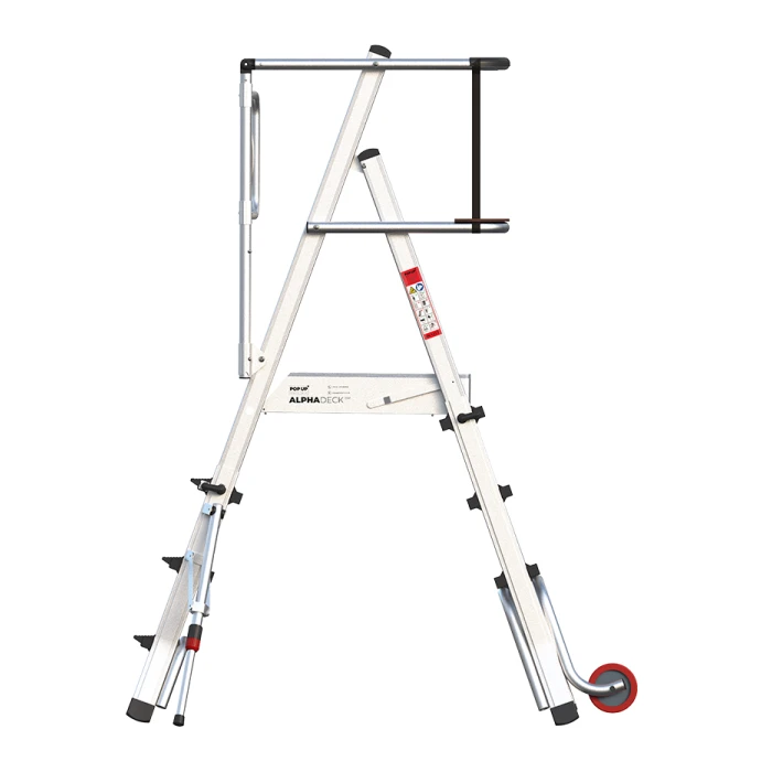 ALPHADECK™ Platform Step Ladder ALPHADECK™ Platform Step Ladder