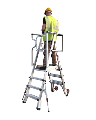ALPHADECK™ Platform Step Ladder ALPHADECK™ Platform Step Ladder