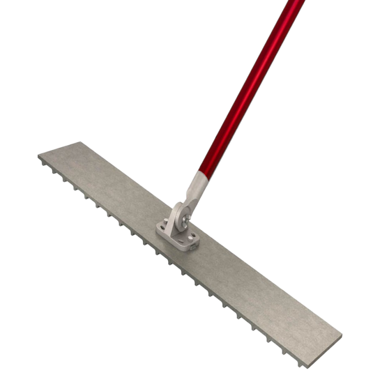 Concrete Grooving Bull Float with Handle Bracket Concrete Grooving Bull Float with Handle Bracket