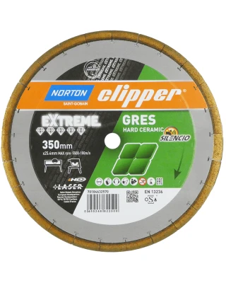 Clipper Extreme Gres Silencio Diamond Blade - 14"/350mm