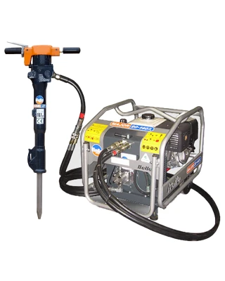 Belle Major 30-140 Hyd Pack and BHB27X Low Vib Breaker (Package)