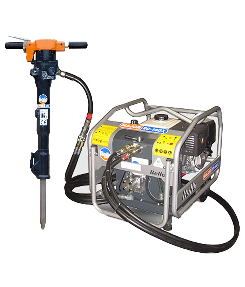 Product Image for Belle Major 30-140 Hyd Pack and BHB27X Low Vib Breaker (Package)