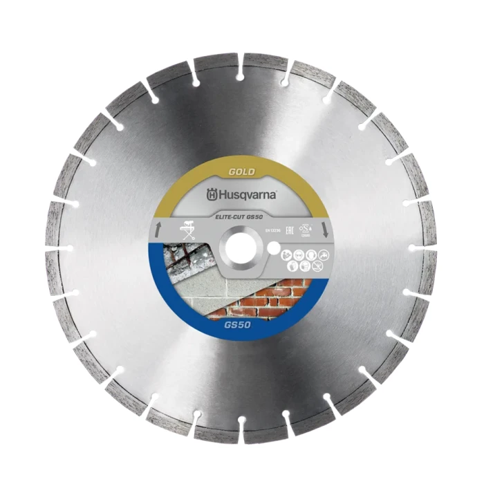 Husqvarna Elite-Cut GS50 Diamond Blade - 20”/500mm Husqvarna Elite-Cut GS50 Diamond Blade - 20”/500mm