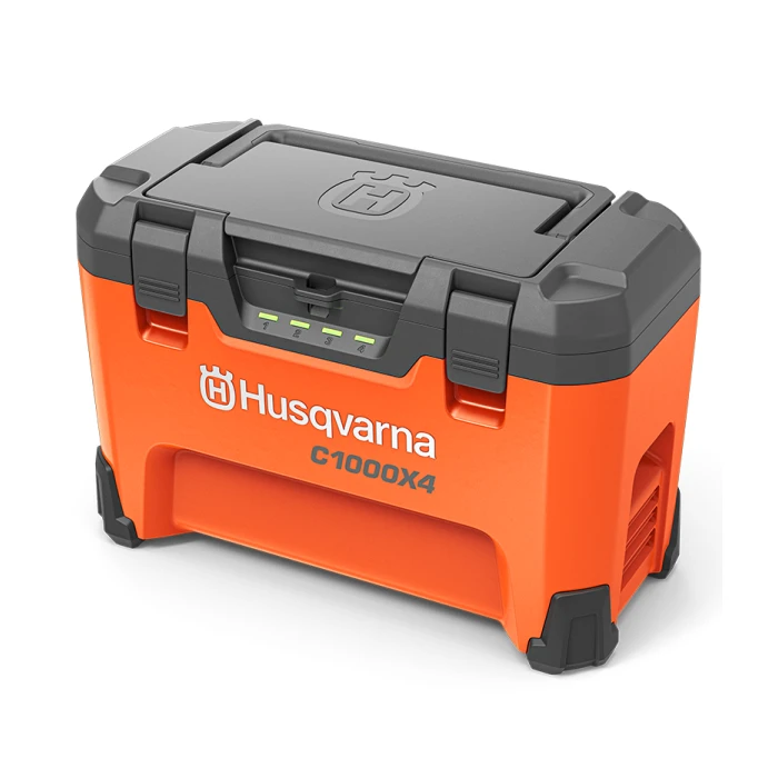 Husqvarna 40-C1000X4 36V Battery Multi-Rack Charger (1000W) Husqvarna 40-C1000X4 36V Battery Multi-Rack Charger (1000W)