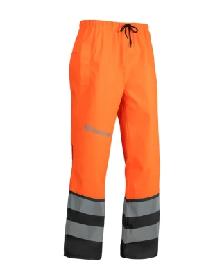 Husqvarna Rain Protect High-Viz Trousers, Functional