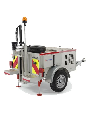 Xcalibre T5D Trailer Drill Rig (800mm Ø) - Diesel