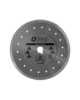 Q-Drive™ Hard Material Cool Cut Diamond Blade 10"/254mm