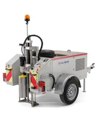 Xcalibre T1P Neptune Trailer Drill Rig (600mm Ø) - Petrol