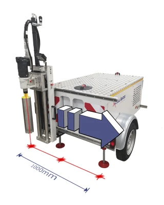 Xcalibre T4L Lateral Trailer Drill Rig (200mm Ø) - Diesel Xcalibre T4L Lateral Trailer Drill Rig (200mm Ø) - Diesel