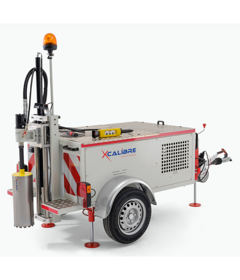 Product Image for Xcalibre T4D Trailer Drill Rig (350mm Ø) - Diesel