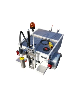 Xcalibre T5L Lateral Trailer Drill Rig (200mm Ø) - Petrol or Diesel
