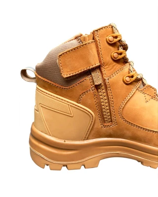 Composite Nubuck Leather Mid Safety Boots