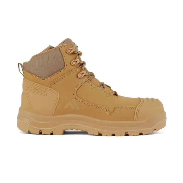 Composite Nubuck Leather Mid Safety Boots