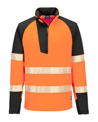 PW3 Hi-Vis 1/4 Zip Sweatshirt