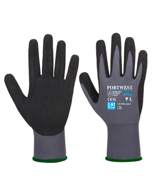Grip 15 Nitrile Sandy Aqua Gloves