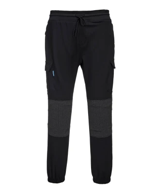KX3 Black Flexi Joggers