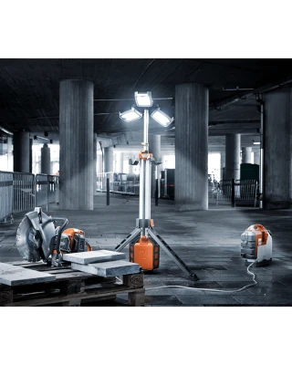 Husqvarna WL24 PACE Tower Work Light - 94V Battery Husqvarna WL24 PACE Tower Work Light - 94V Battery