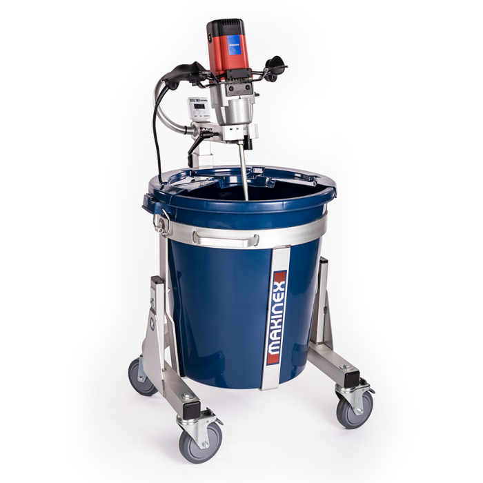 Makinex MS100WMH 100 Litre Mixing Station with Mixing Head Makinex MS100WMH 100 Litre Mixing Station with Mixing Head