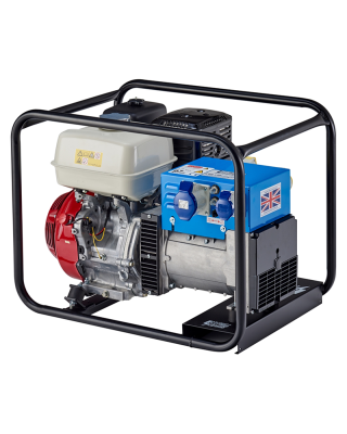 Stephill 6500HMS Hiremax 6.5kVA Generator - Petrol