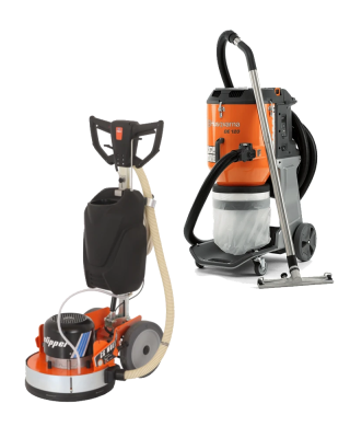 Norton Clipper CG MULTI 430 & Husqvarna DE120 Surface Prep Package
